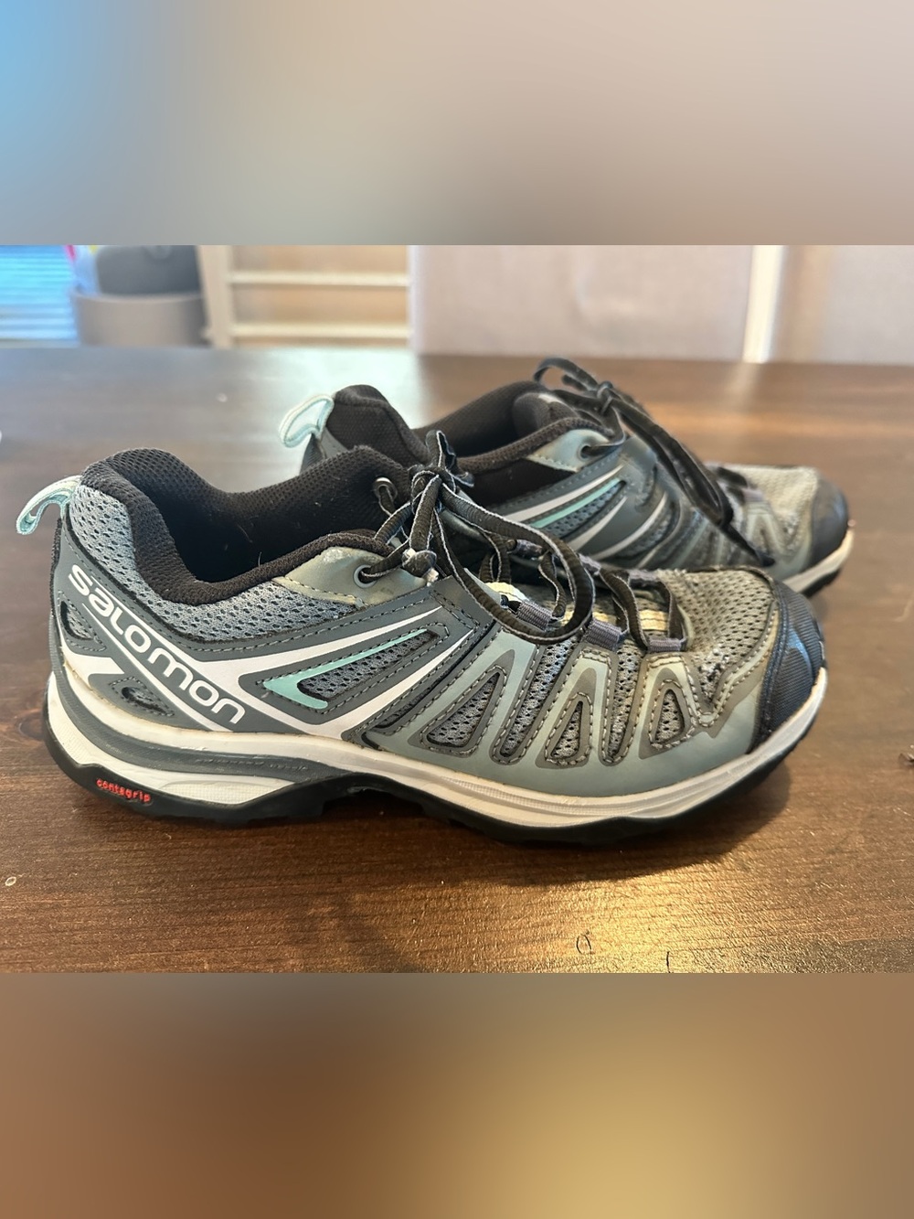 Salomon X Ultra 3 Hiking Shoe Size 7.5 Women’s in Blue Gray Colourway